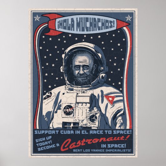 castronaut-LG Poster (Voorkant)