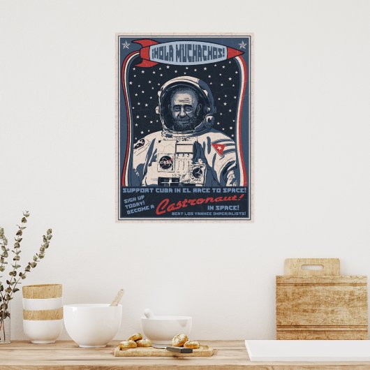 Castronaut Poster (Keuken)