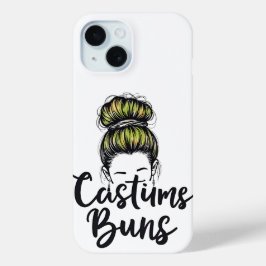 castume buns iPhone 15 case