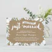 Casual 20e bruiloft Jubileum Partij Kaart (Staand voorkant)