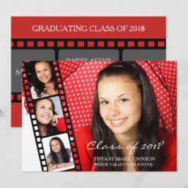 Casual 4 FOTO Filmstrip Graduating Class van 2018 Kaart