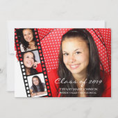 Casual 4 FOTO Filmstrip Graduating Class van 2019 Kaart (Voorkant)