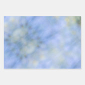 Casual Abstract blauw gele patroon Inpakpapier Vel (Voorkant 3)