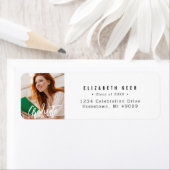 Casual Afstuderen van de Foto van de Douane Adres  Etiket (Insitu)