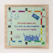 Casual and Fun Family Board Game Jigsaw Puzzle Legpuzzel (Verticaal)