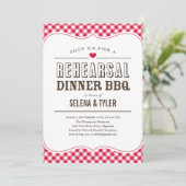 Casual BBQ-repetities Kaart (Staand voorkant)