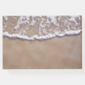 Casual Beach Theme Weddenschap Boek (Achterkant)