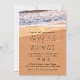 Casual Beach Weddenschappen Gold Waves Kaart