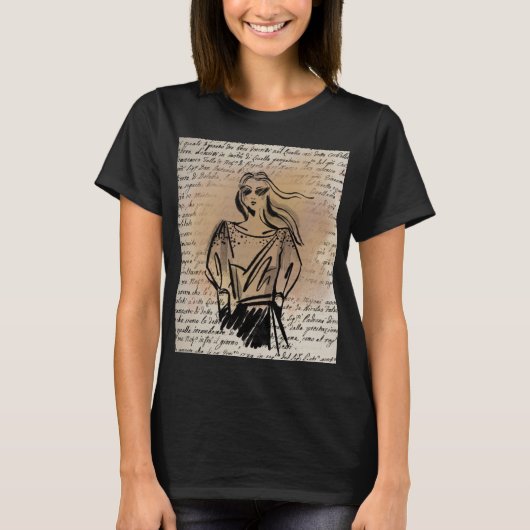 Casual Beauty T-shirt (Voorkant)