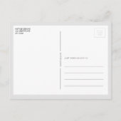 Casual Briefkaart voor kerstfeestdagen in Manuscri (Achterkant)