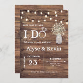 Casual buitenwedstrijden kaart (Voorkant / Achterkant)