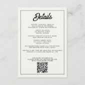 Casual Cactus Bruiloft Informatiekaartje (Voorkant)