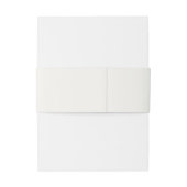 Casual Cactus Bruiloft Uitnodigingen Wikkel (Achterkant Voorbeeld)