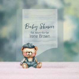 Casual Charmant Baby shower Thema Acryl Teken Bord