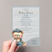 Casual Charmant Beer Baby shower Uitnodiging (Insitu (Draagbaar))