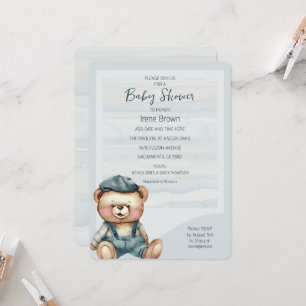 Casual Charmant Beer Baby shower Uitnodiging