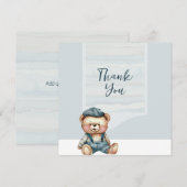 Casual Charmant Beer Dank u kaart (Voorkant / Achterkant)