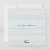 Casual Charmant Beer Dank u kaart (Achterkant)