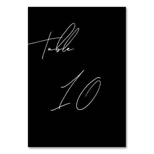 Casual chique handschrift stijl bruiloft kaart (Voorkant)