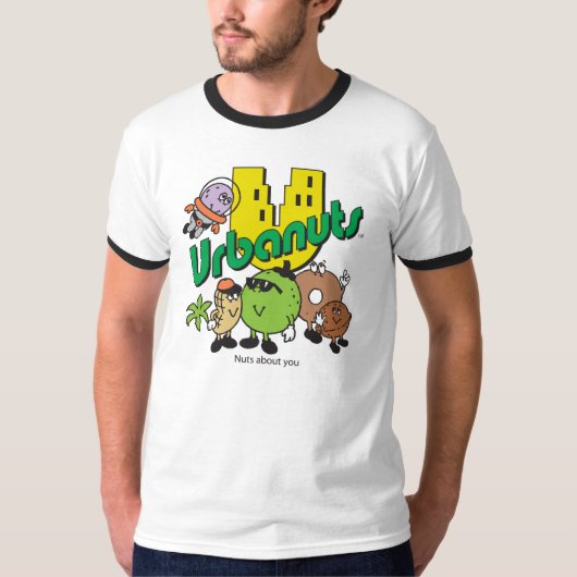 Casual chique T-shirt (lichte stoffen) van Urbanut (Voorkant)