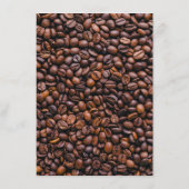 Casual Coffee Beans Voeg uw menu toe Coffee Shop (Achterkant)