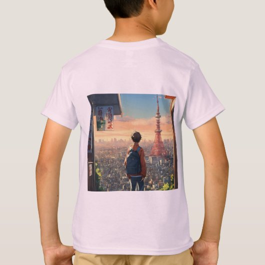 casual coole T-shirts (Achterkant)