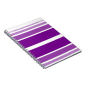 Casual duikboten en paars notitieboek (Rechterzijde)