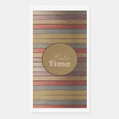 Casual en leuke streep servet (Voorkant)