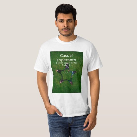 Casual Esperanto T-shirt (Voorkant volledig)
