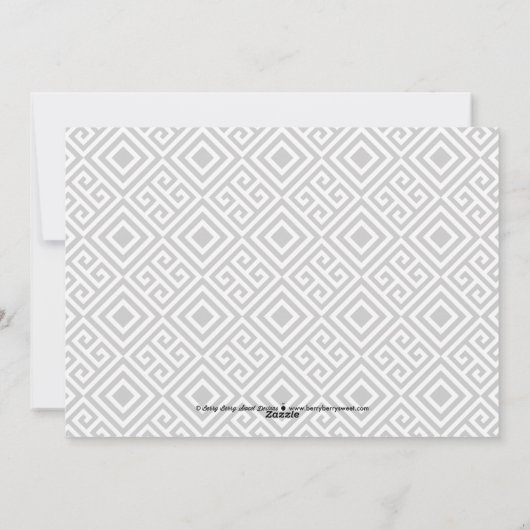 Casual geborsteld BEWERKBARE KLEUR Nieuwjaar kaart (Achterkant)