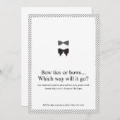 Casual geslachtsonthulling kaart (Voorkant / Achterkant)