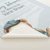 Casual gezellig Baby shower Sherpa Deken (3/4)