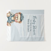 Casual Gezellig Baby shower Tapestry Achtergrond Wandkleed (Voorkant (horizontaal))
