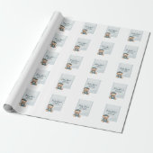 Casual gezellige Baby shower uitnodiging Cadeaupapier (Uitgerold)