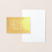 Casual Hallo Folie Kaarten (Display)