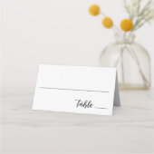 Casual Handschrift Eenvoudige Typografie Veelzijdi Plaatskaartje (Voorkant)