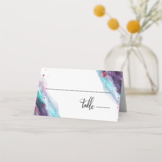 Casual Handschrift Eenvoudige Typografie Veelzijdi Plaatskaartje (Voorkant)