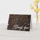 Casual handschrift Hartelijk dank Glasflessen Foto Kaart (Gele Bloem)