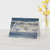 Casual handschrift Hartelijk dank voor de Crashing Kaart (Gele Bloem)