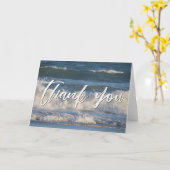 Casual handschrift Hartelijk dank voor het crashen Kaart (Gele Bloem)