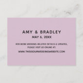 Casual handschriftherschikkingen informatiekaartje (Achterkant)