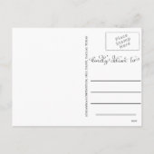 Casual Happy New Year Modern Script Couple Photo Feestdagenkaart (Achterkant)