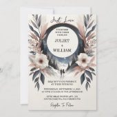 Casual hart niets Fancy gewoon liefde bruiloft Kaart (Voorkant)