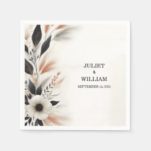 Casual hart niets Fancy gewoon liefde bruiloft Servet