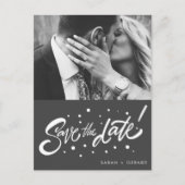 Casual Huwelijksfotobudget Bewaar de datum Briefkaart (Voorkant)
