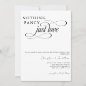 Casual huwelijksuitnodiging kaart (Voorkant)