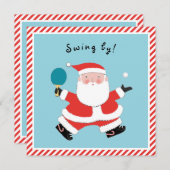 Casual kerstfeestdag kaart (Voorkant / Achterkant)