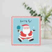 Casual kerstfeestdag kaart (Staand voorkant)