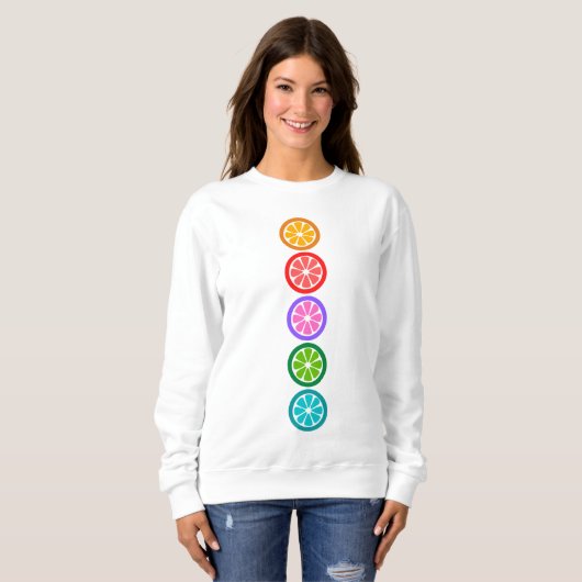 Casual kleurrijk overhemd voor dames en heren trui (Voorkant volledig)