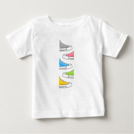 Casual kleurrijke Sneakers Baby T-Shirt